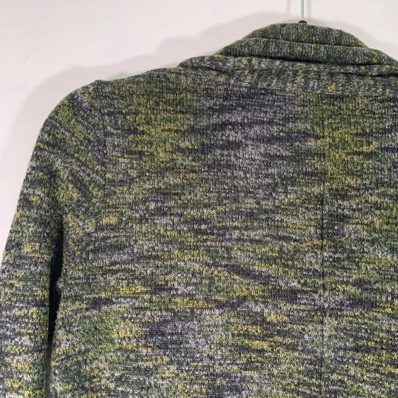 Mac & Jac Cardigan Women’s Small Green Open Front Knit Sweater Cardigan - Picture 7 of 7